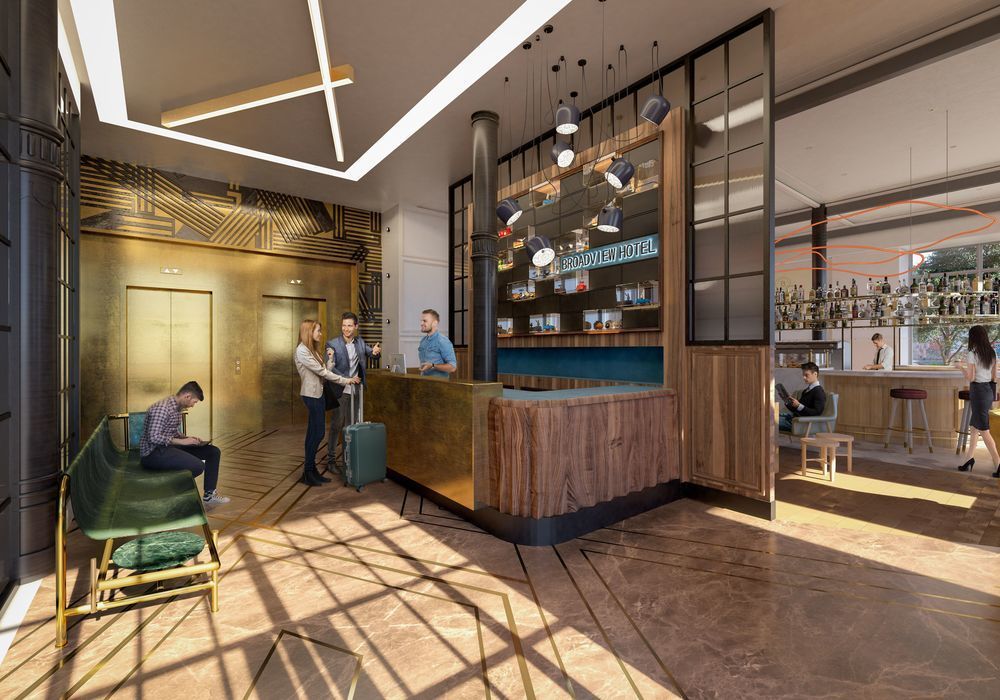 The Broadview Hotel Toronto Bagian luar foto